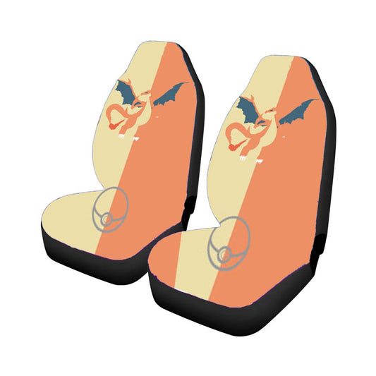 Pokemon Charizard Car Seat Covers Universal Fit