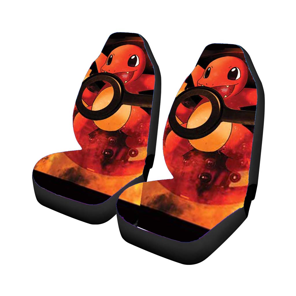 Pokemon Charmander Ball Car Seat Covers