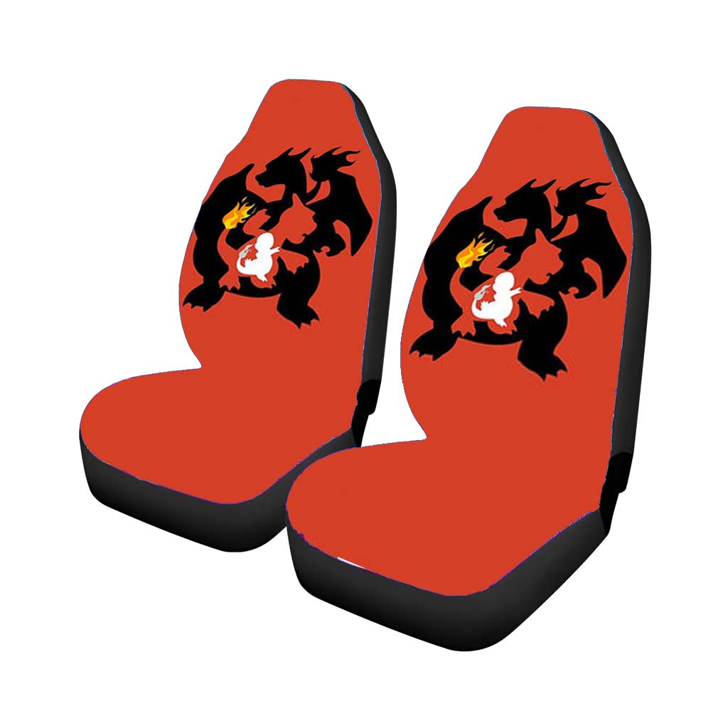 Pokemon Charmander Charmeleon Charizard Car Seat Covers