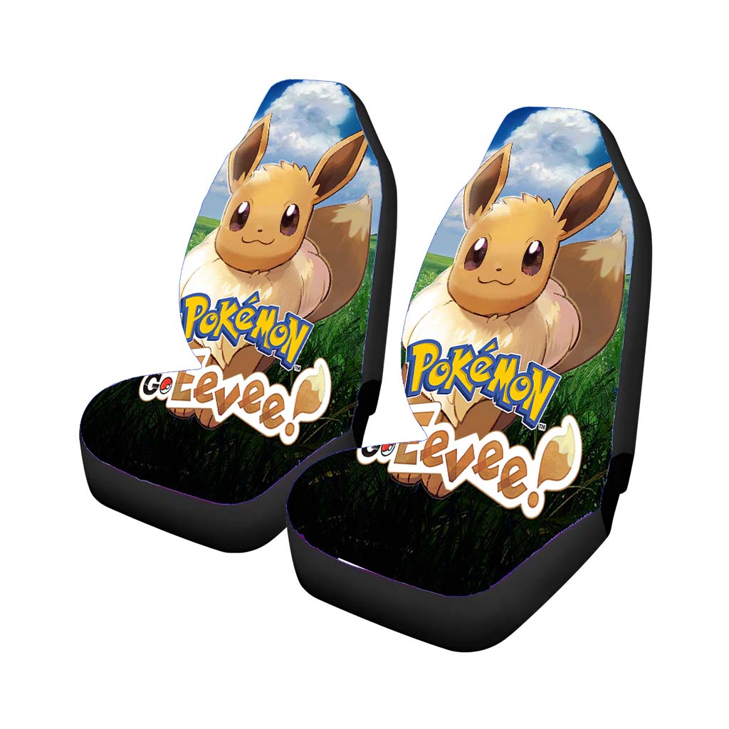 Pokemon Eevee Car Seat Covers