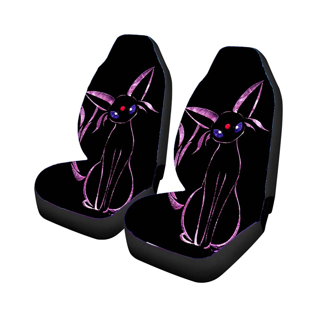 Pokemon Espeon Purple Siluet Car Seat Covers