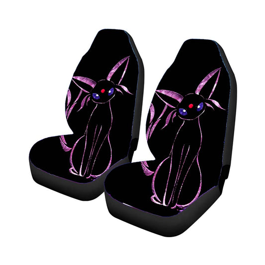 Pokemon Espeon Purple Siluet Car Seat Covers Universal Fit
