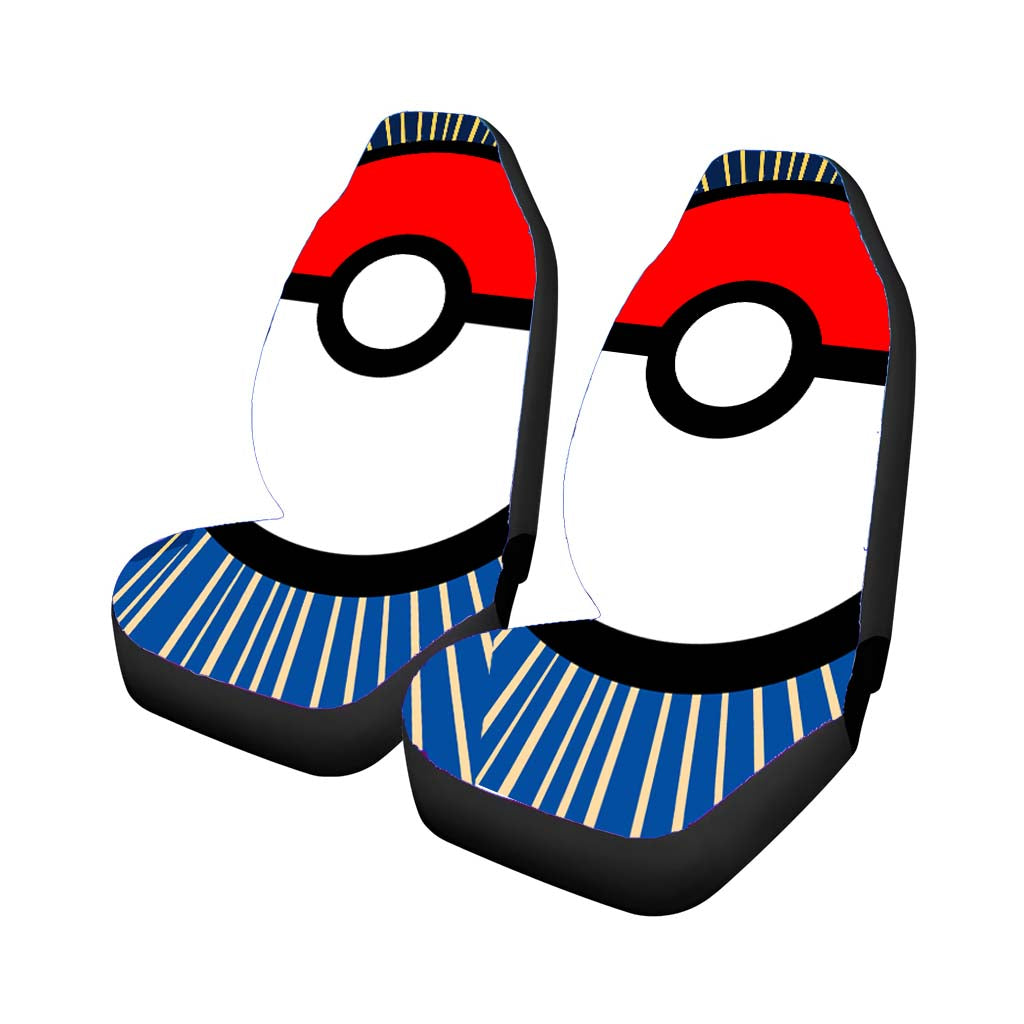 Pokemon Influence Poke Ball Car Seat Covers