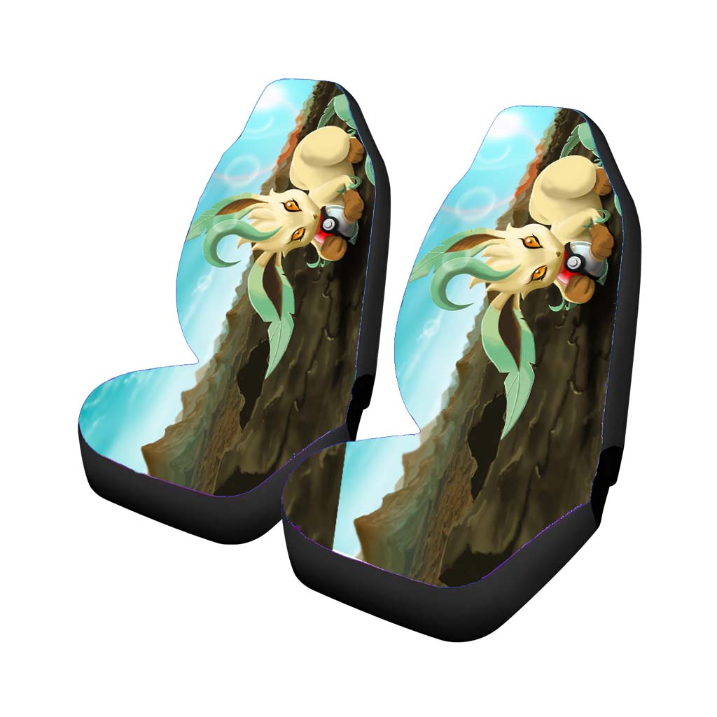 Pokemon Leafeon Pokeball Car Seat Covers