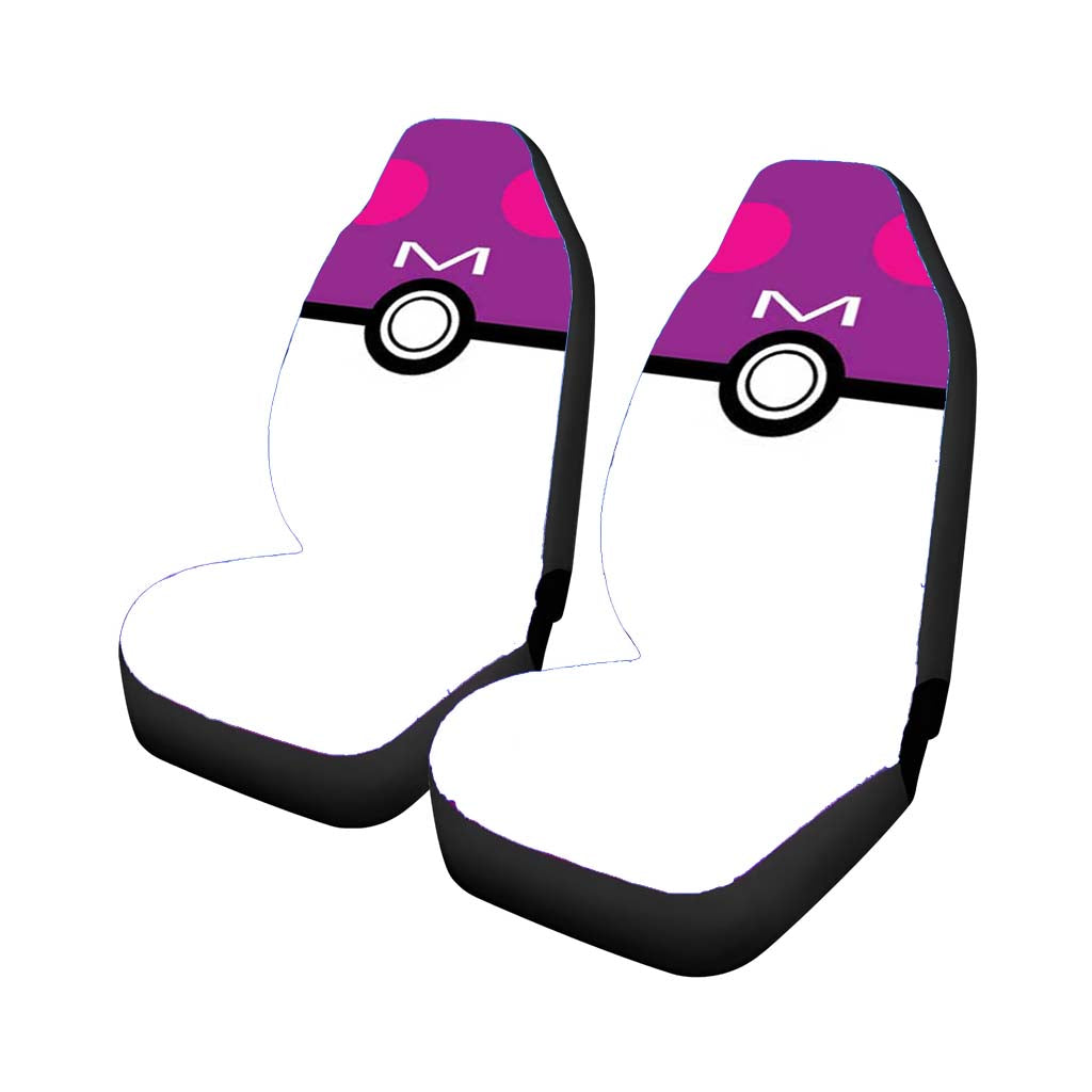 Pokemon Masterball Minimal Car Seat Covers