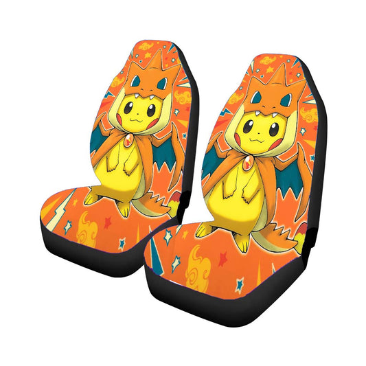 Pokemon Pikachu 3 3 Car Seat Covers Universal Fit