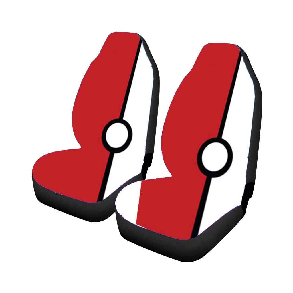 Pokemon Pokeball Car Seat Covers