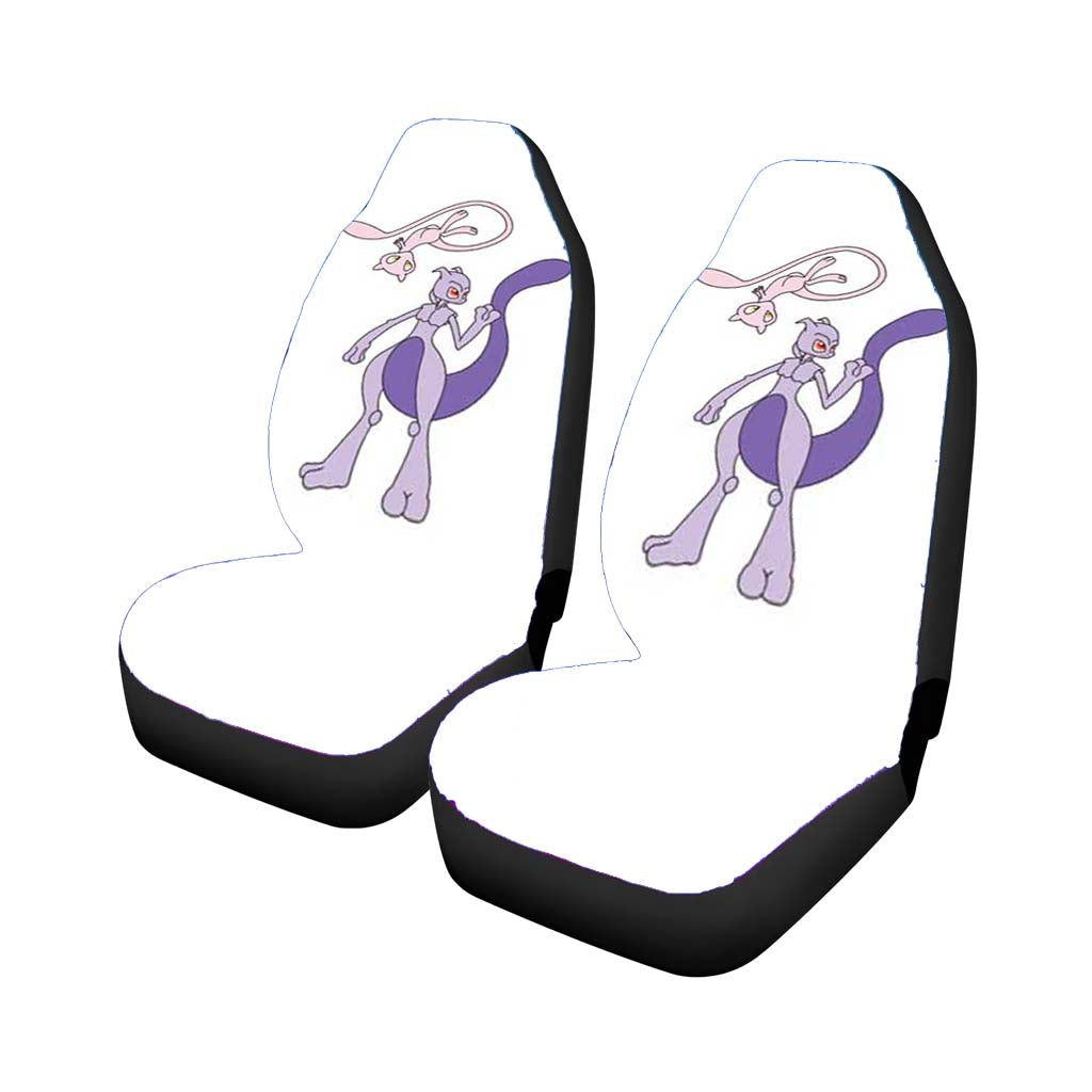Pokemon Purple Creatures Car Seat Covers
