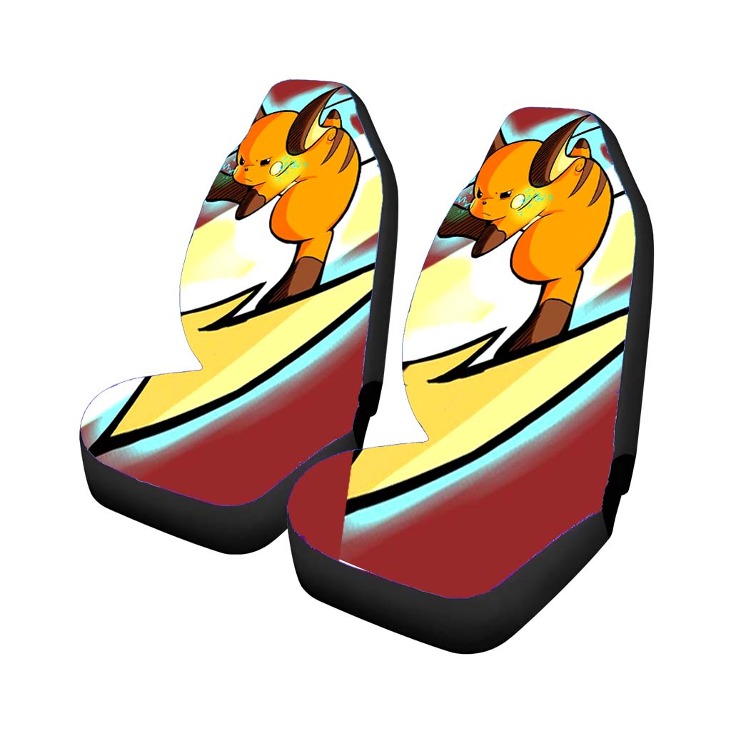 Pokemon Raichu Power Car Seat Covers
