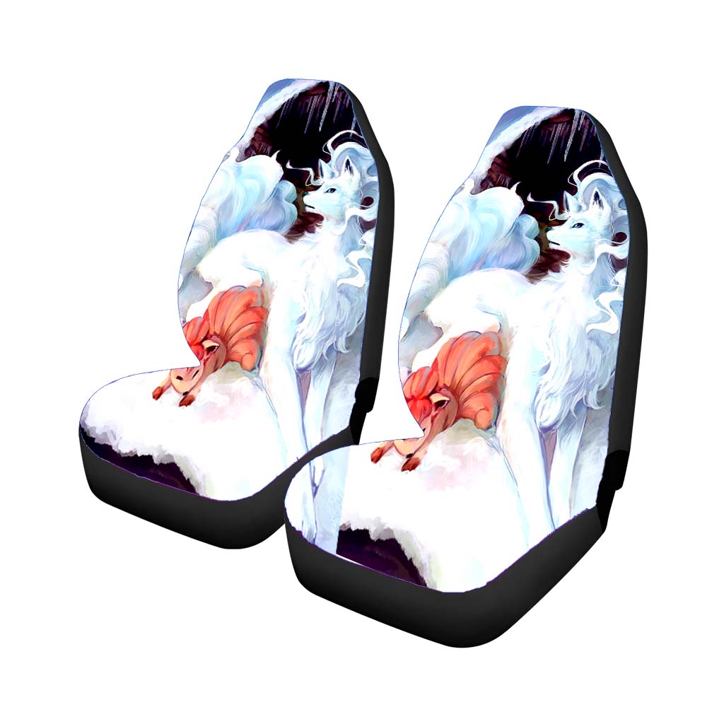 Pokemon Shiny Ninetales Alola Form Car Seat Covers