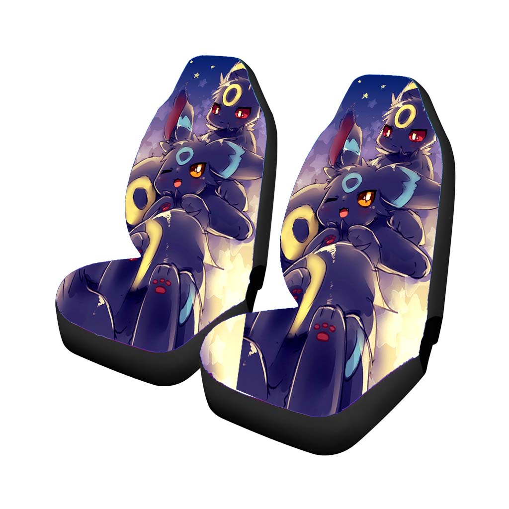 Pokemon Shiny Umbreon Doodle Car Seat Covers