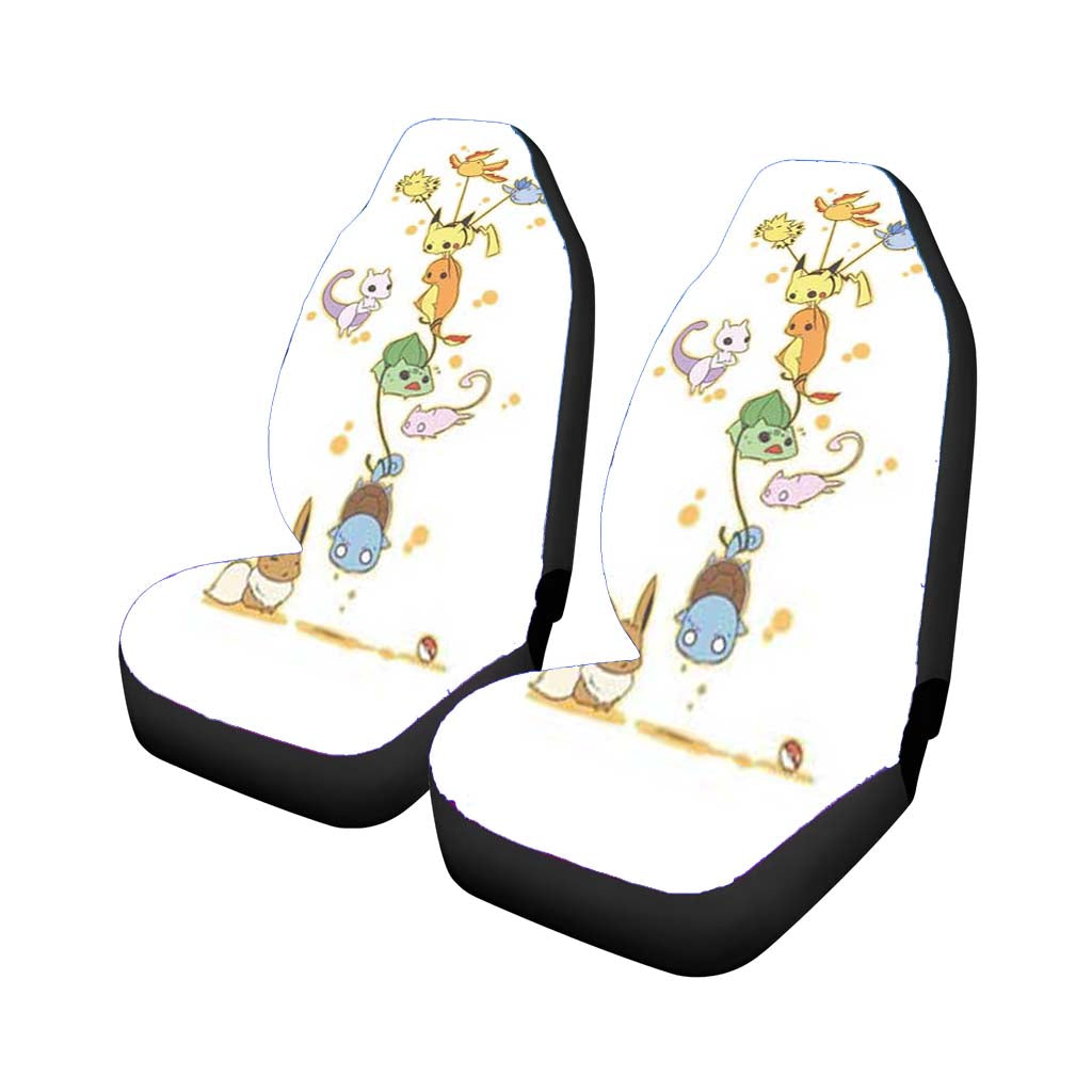 Pokemon Stack Car Seat Covers
