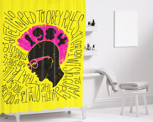 6 God Bathroom Shower Curtain Fabric Waterproof | 66 X 72 Inch