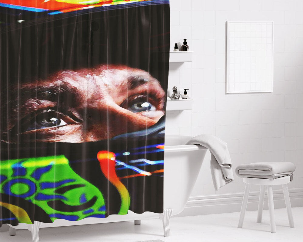 21 Savage Logo Bathroom Shower Curtain Fabric Waterproof | 66 X 72 Inch