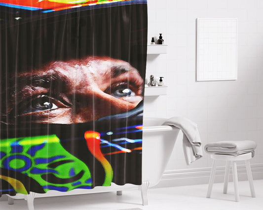 21 Savage Logo Bathroom Shower Curtain Fabric Waterproof | 66 X 72 Inch