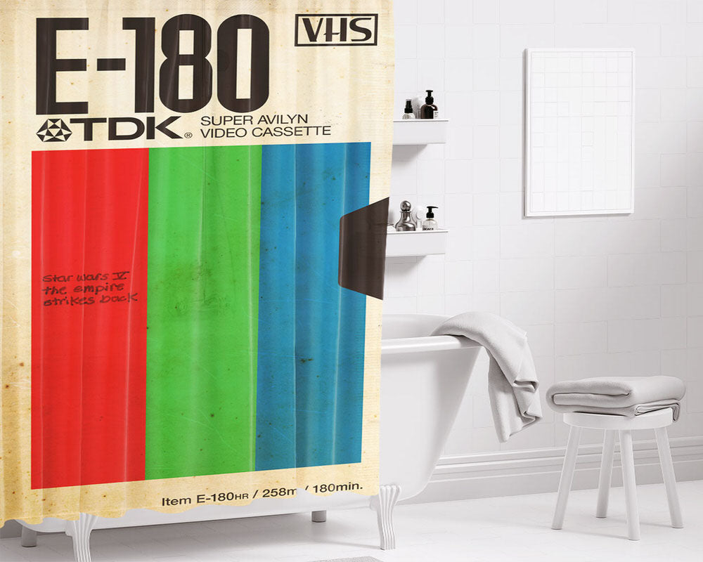 999 Skateboard Deck Bathroom Shower Curtain Fabric Waterproof | 66 X 72 Inch
