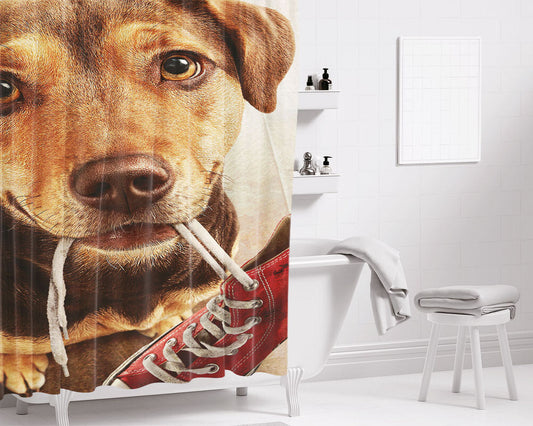 A Demonic Birthday Bathroom Shower Curtain Fabric Waterproof | 66 X 72 Inch