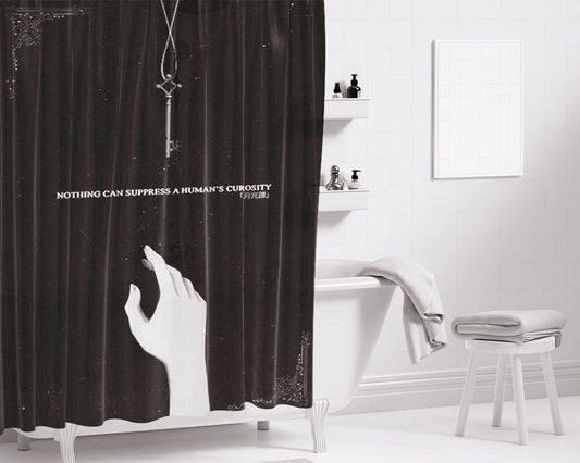 A Hell Of A Ride Devil May Cry 5 Bathroom Shower Curtain Fabric Waterproof | 66 X 72 Inch