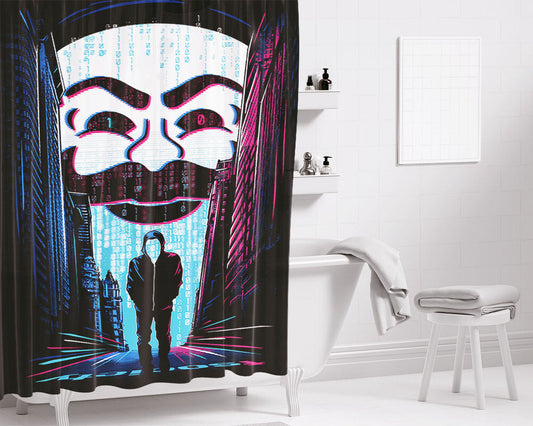A Light To The Gentiles Bathroom Shower Curtain Fabric Waterproof | 66 X 72 Inch