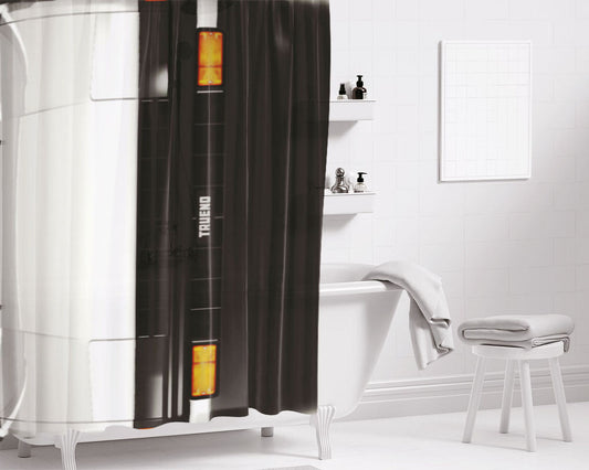 Ae86 Trueno Initial Bathroom Shower Curtain Fabric Waterproof | 66 X 72 Inch