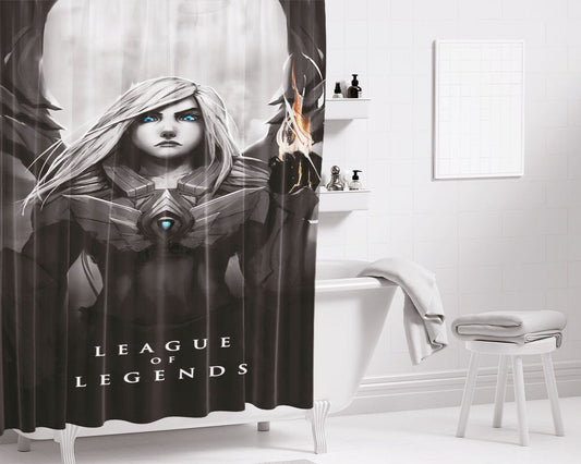 Aetherwing Kayle Bathroom Shower Curtain Fabric Waterproof | 66 X 72 Inch