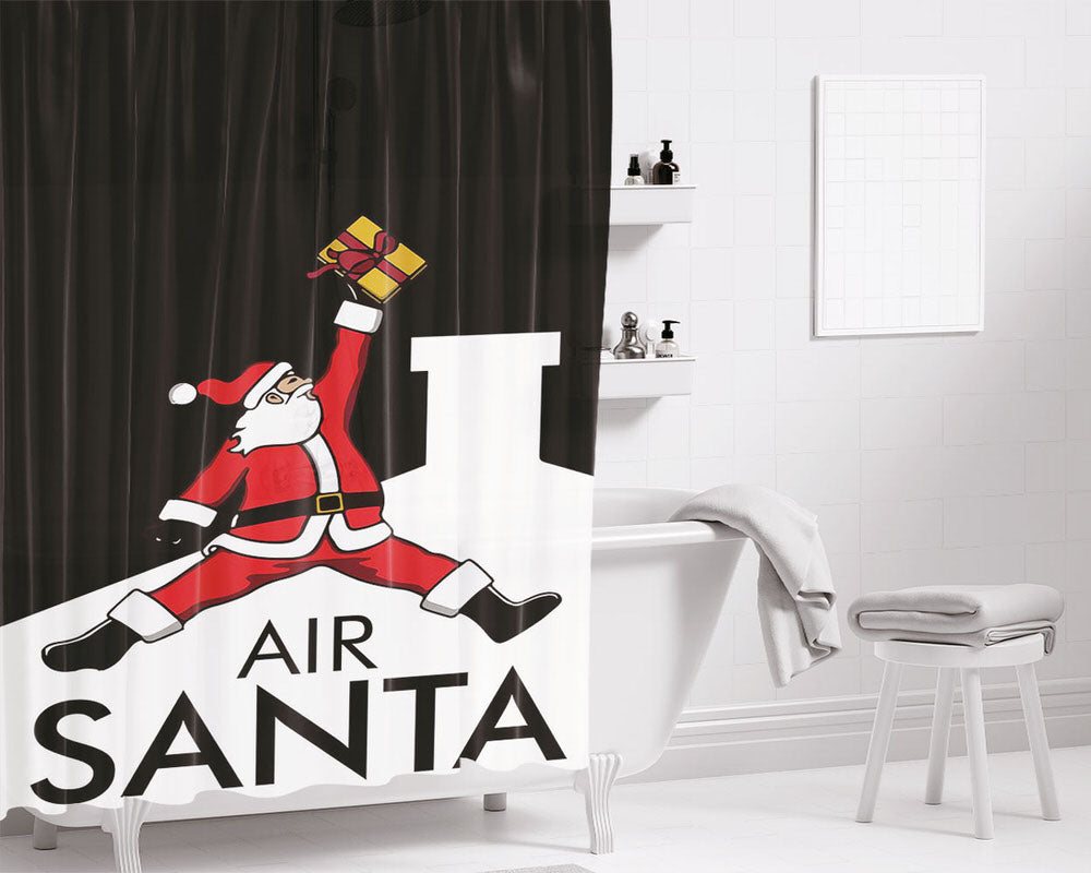 Air Santa Providing Bathroom Shower Curtain Fabric Waterproof | 66 X 72 Inch