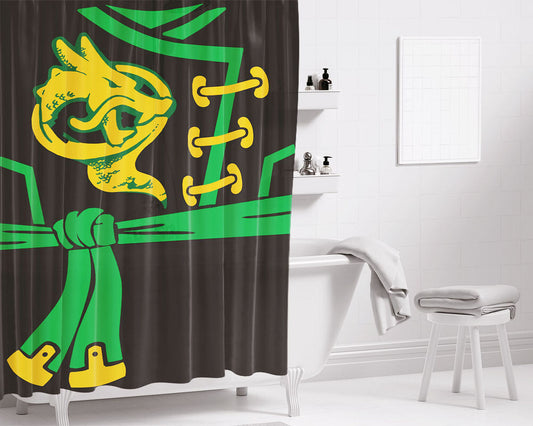 Airjitzu Lloyd Green Suit Ninjago Bathroom Shower Curtain Fabric Waterproof | 66 X 72 Inch