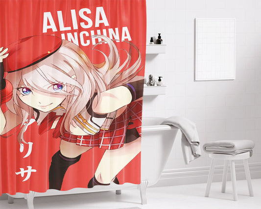 Alisa Ilinichina Amiella God Eater Bathroom Shower Curtain Fabric Waterproof | 66 X 72 Inch