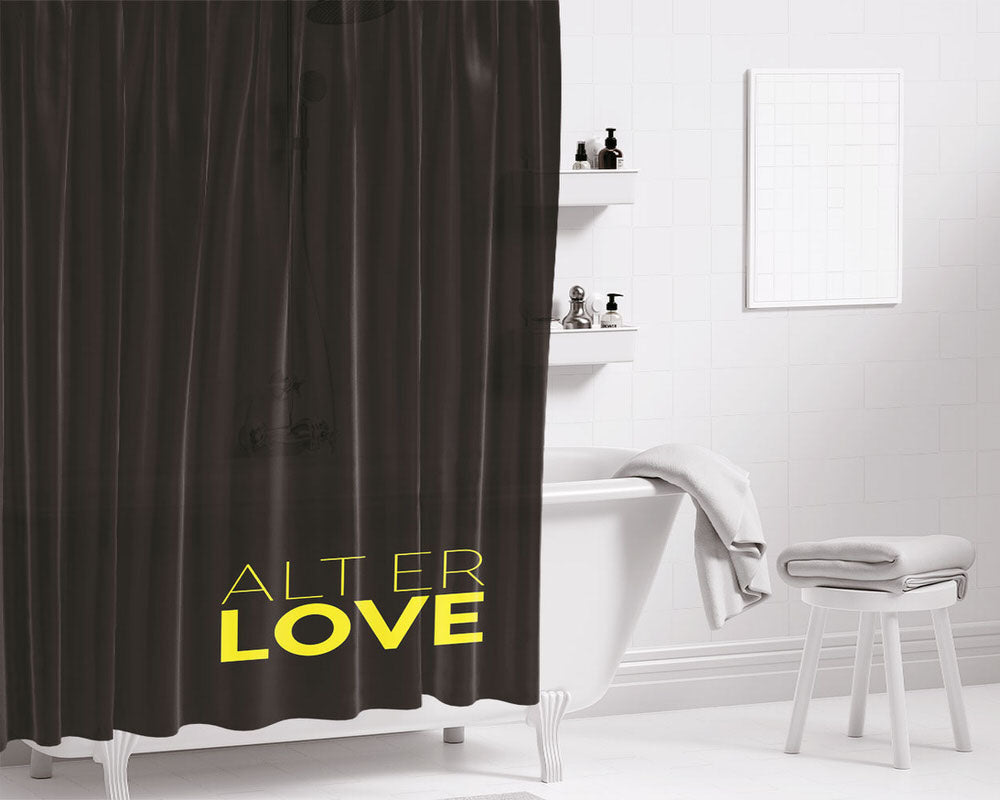 Alt Er Love - Skam Bathroom Shower Curtain Fabric Waterproof | 66 X 72 Inch