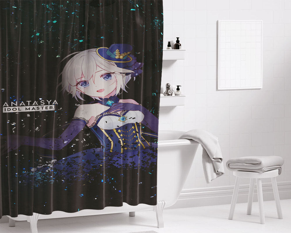 Anastasya Bathroom Shower Curtain Fabric Waterproof | 66 X 72 Inch