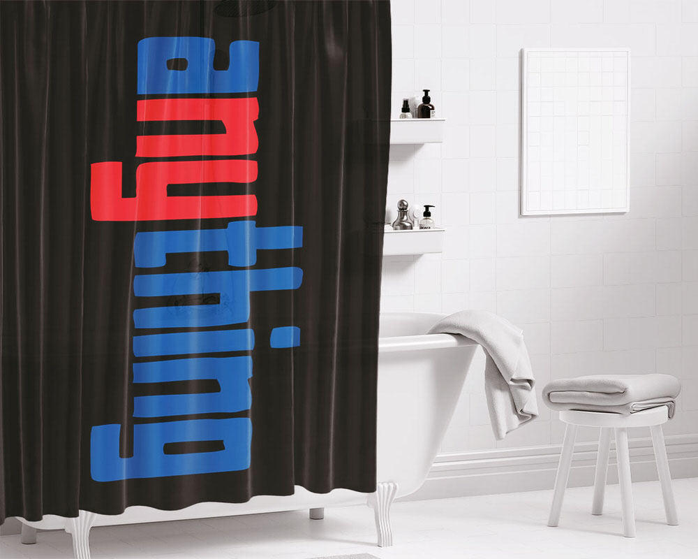 Anything Ny A Thing Bathroom Shower Curtain Fabric Waterproof | 66 X 72 Inch