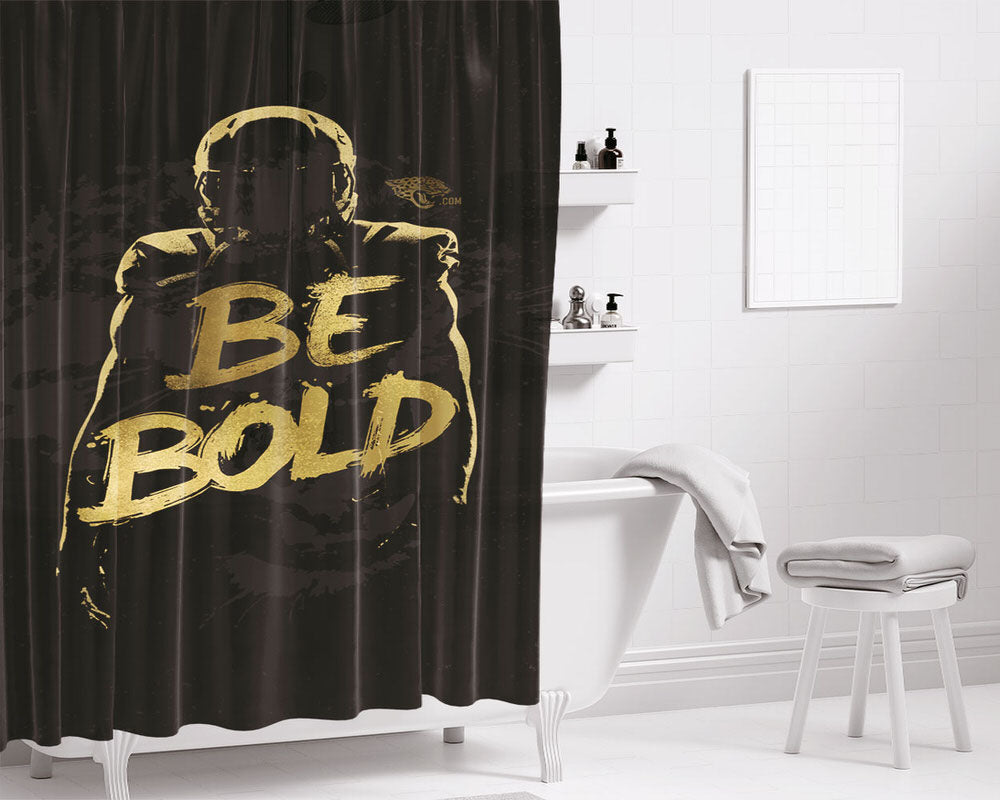 Be Bold Bathroom Shower Curtain Fabric Waterproof | 66 X 72 Inch