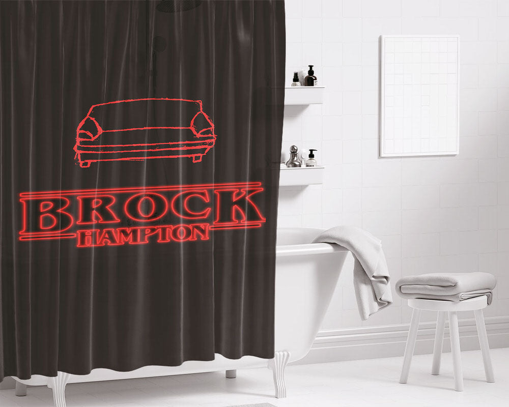 Brock Hampton Bathroom Shower Curtain Fabric Waterproof | 66 X 72 Inch