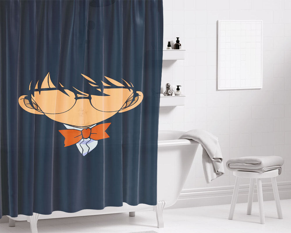 Conan Wallpaper Background Bathroom Shower Curtain Fabric Waterproof | 66 X 72 Inch