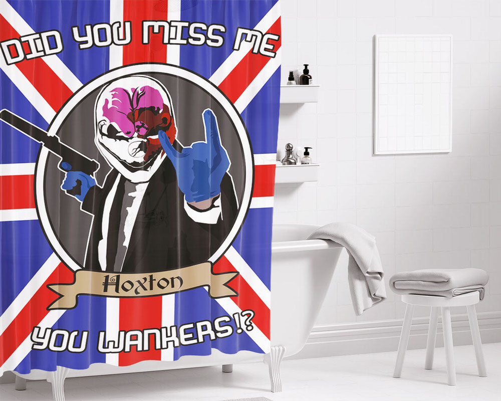 Did You Miss Me Bathroom Shower Curtain Fabric Waterproof | 66 X 72 Inch