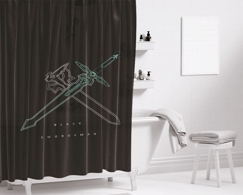 Elucidator X Dark Repulser Bathroom Shower Curtain Fabric Waterproof | 66 X 72 Inch