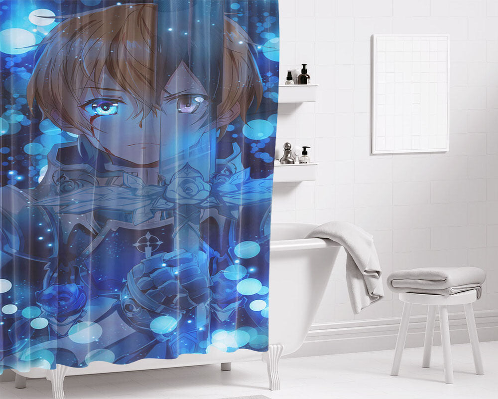 Eugeo Bathroom Shower Curtain Fabric Waterproof | 66 X 72 Inch