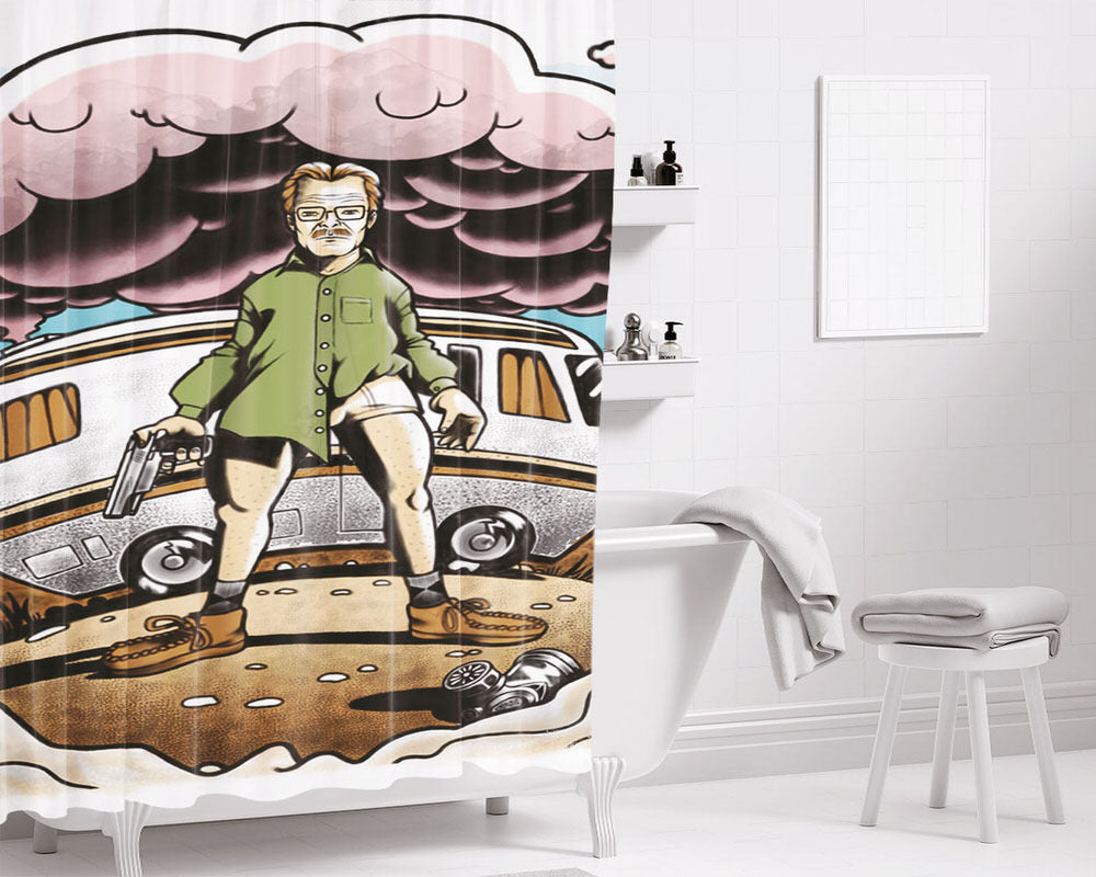 Everything Is Changed Bathroom Shower Curtain Fabric Waterproof | 66 X 72 Inch