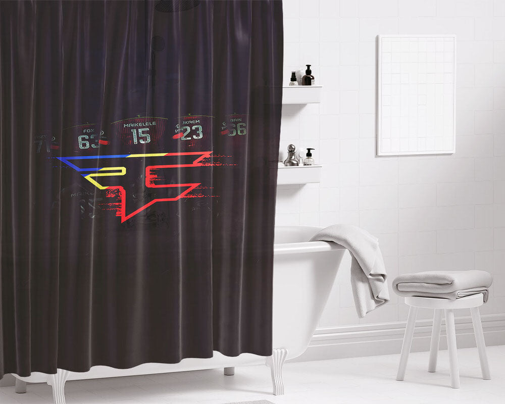 Faze Rain Clan Bathroom Shower Curtain Fabric Waterproof | 66 X 72 Inch