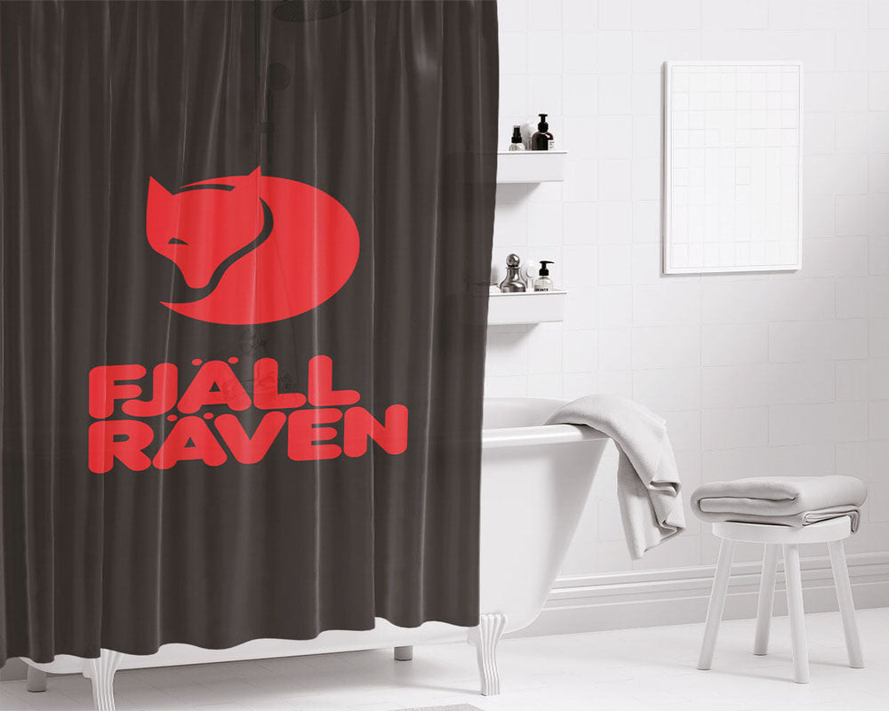 Fjallraven Kanken Logo Bathroom Shower Curtain Fabric Waterproof | 66 X 72 Inch