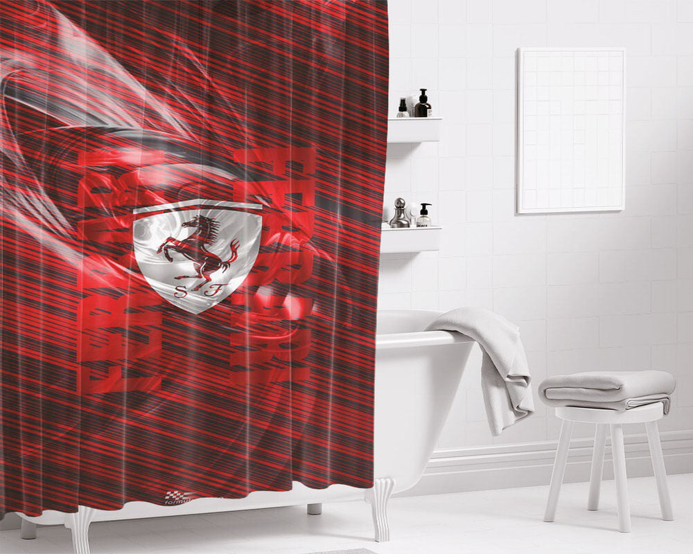 Formula Grafica Bathroom Shower Curtain Fabric Waterproof | 66 X 72 Inch