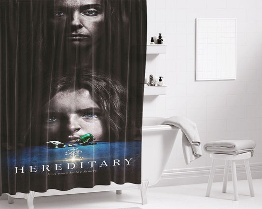 Hereditary Bathroom Shower Curtain Fabric Waterproof | 66 X 72 Inch