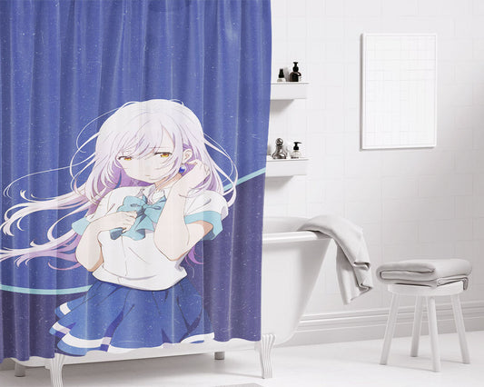 Hitomi Tsukishiro Bathroom Shower Curtain Fabric Waterproof | 66 X 72 Inch