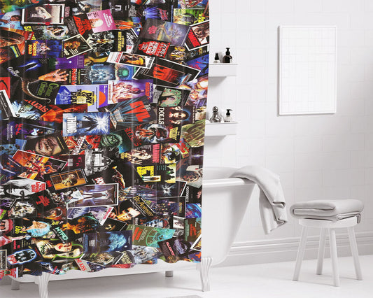 Horror Collection Bathroom Shower Curtain Fabric Waterproof | 66 X 72 Inch