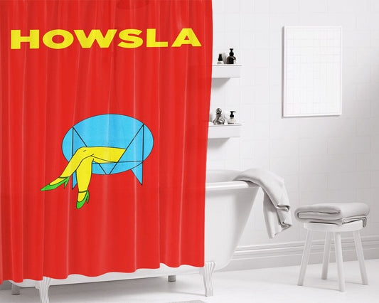 Howsla Owsla Bathroom Shower Curtain Fabric Waterproof | 66 X 72 Inch