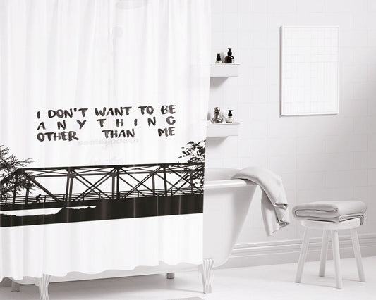 I Am Under No Obligation To Make Sense Bathroom Shower Curtain Fabric Waterproof | 66 X 72 Inch