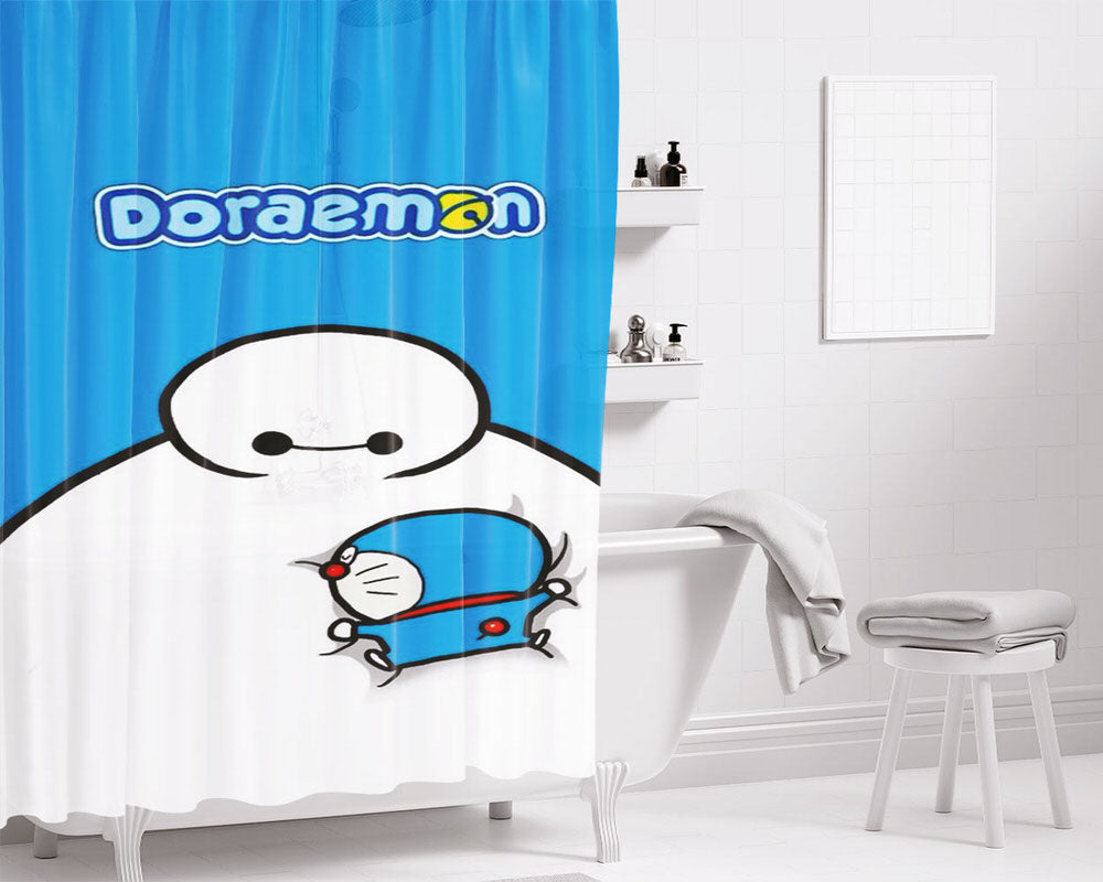 I Mushroom Bathroom Shower Curtain Fabric Waterproof | 66 X 72 Inch