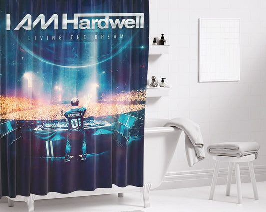 Iam Green Rangers Bathroom Shower Curtain Fabric Waterproof | 66 X 72 Inch