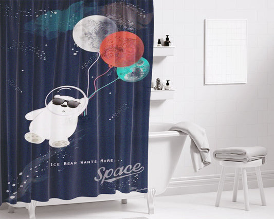 Ice Age Collision Course Bathroom Shower Curtain Fabric Waterproof | 66 X 72 Inch