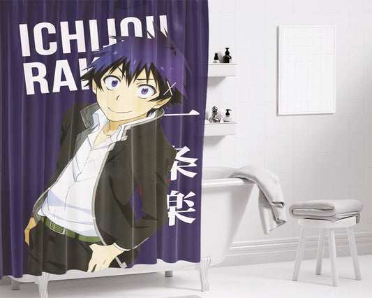 Ichigo Bathroom Shower Curtain Fabric Waterproof | 66 X 72 Inch